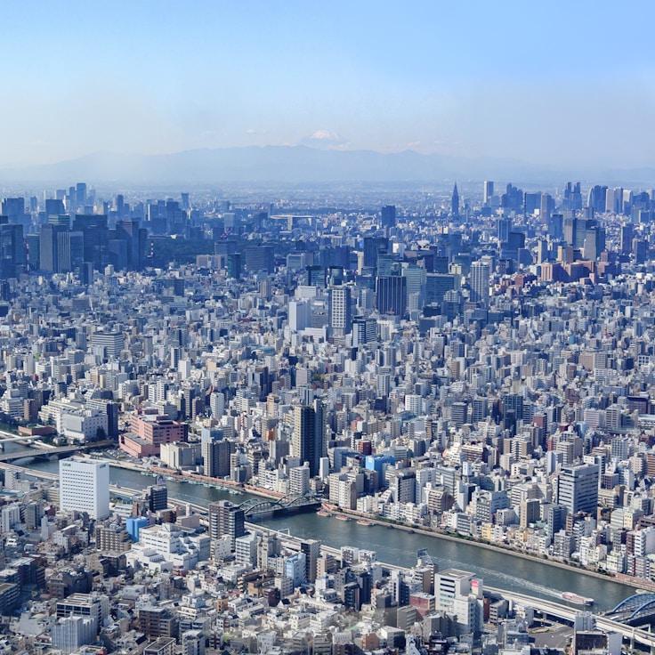 City skyline in Naples, Italy